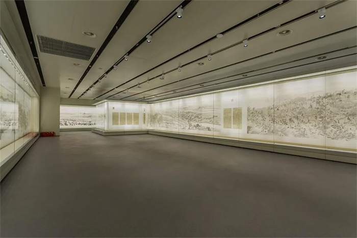 中国大运河博物馆-卷长135米高3米的《中国大运河史诗图卷》